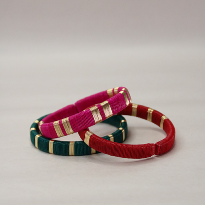 SET PULSERAS CARIBE x3